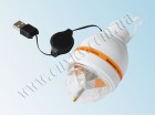 Светодиодная диско-лампа USB 3W Rotating RGB